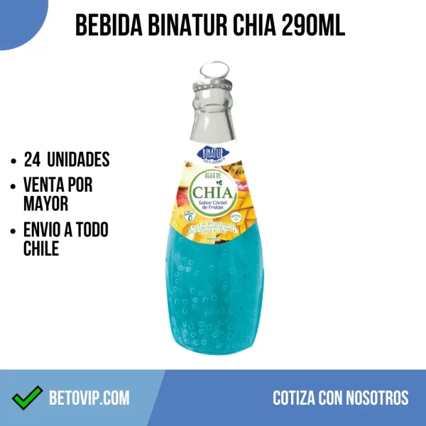 Bebida Binatur Chia 290ml