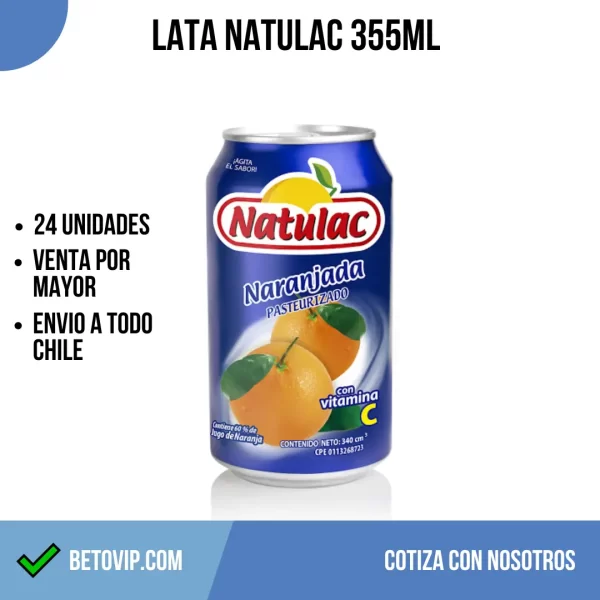 Lata Natulac 355ml